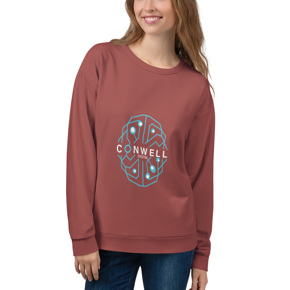Red Conwell Unisex Sweatshirt - Image 25