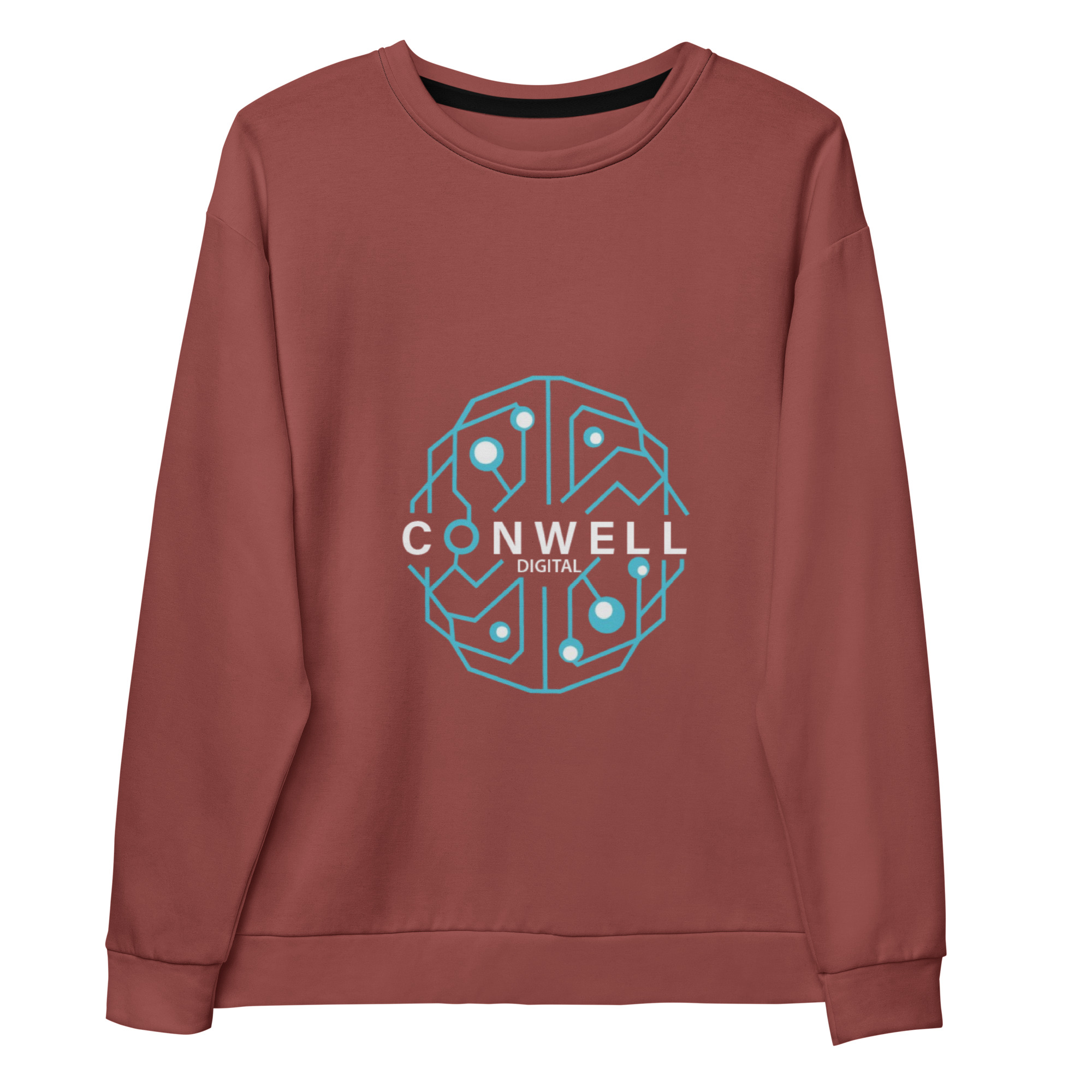 Red Conwell Unisex Sweatshirt - Image 7