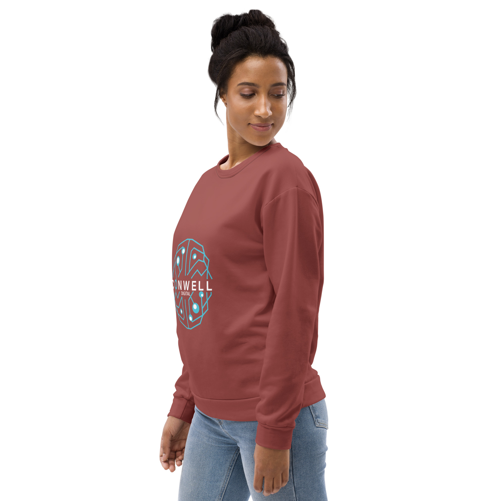 Red Conwell Unisex Sweatshirt - Image 31